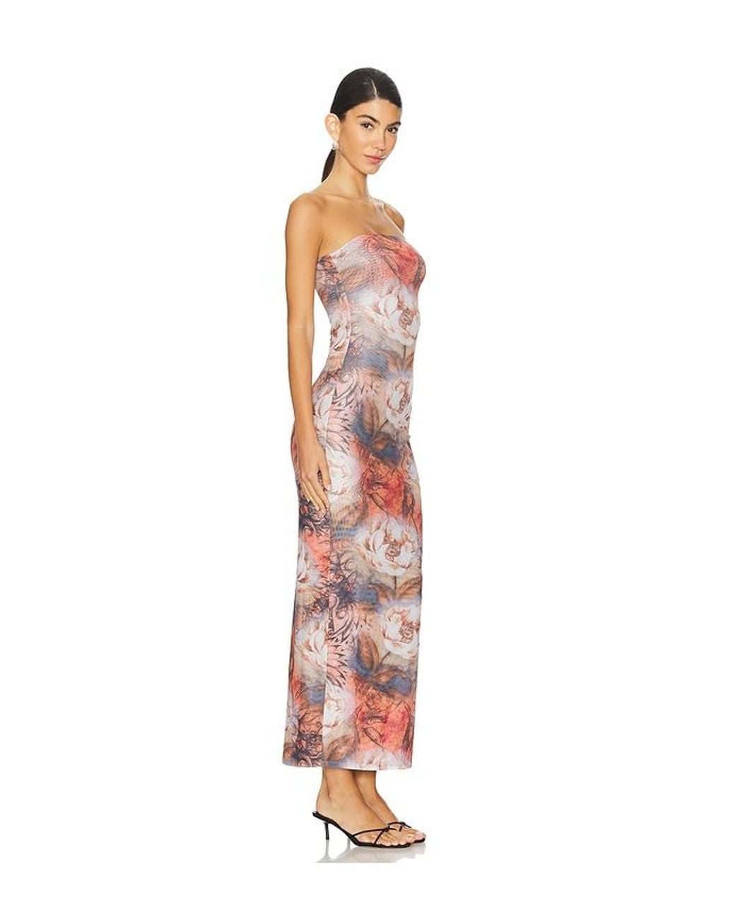 superdown Brown Maxikleid Gabi