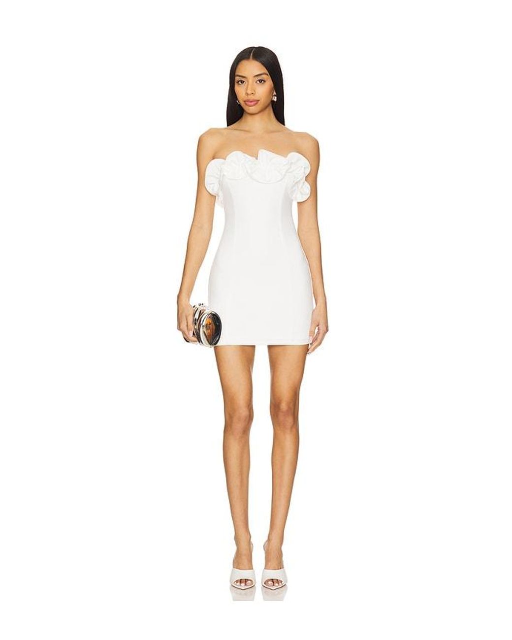 More Like That Mini Dress White main image 1