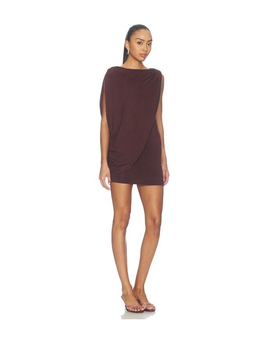 MORE TO COME Red Annmarie Mini Dress