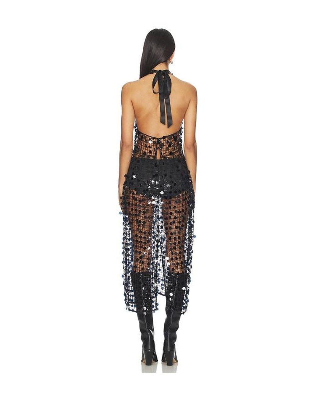 L'academie Black 'Academie Drew Maxi Dress