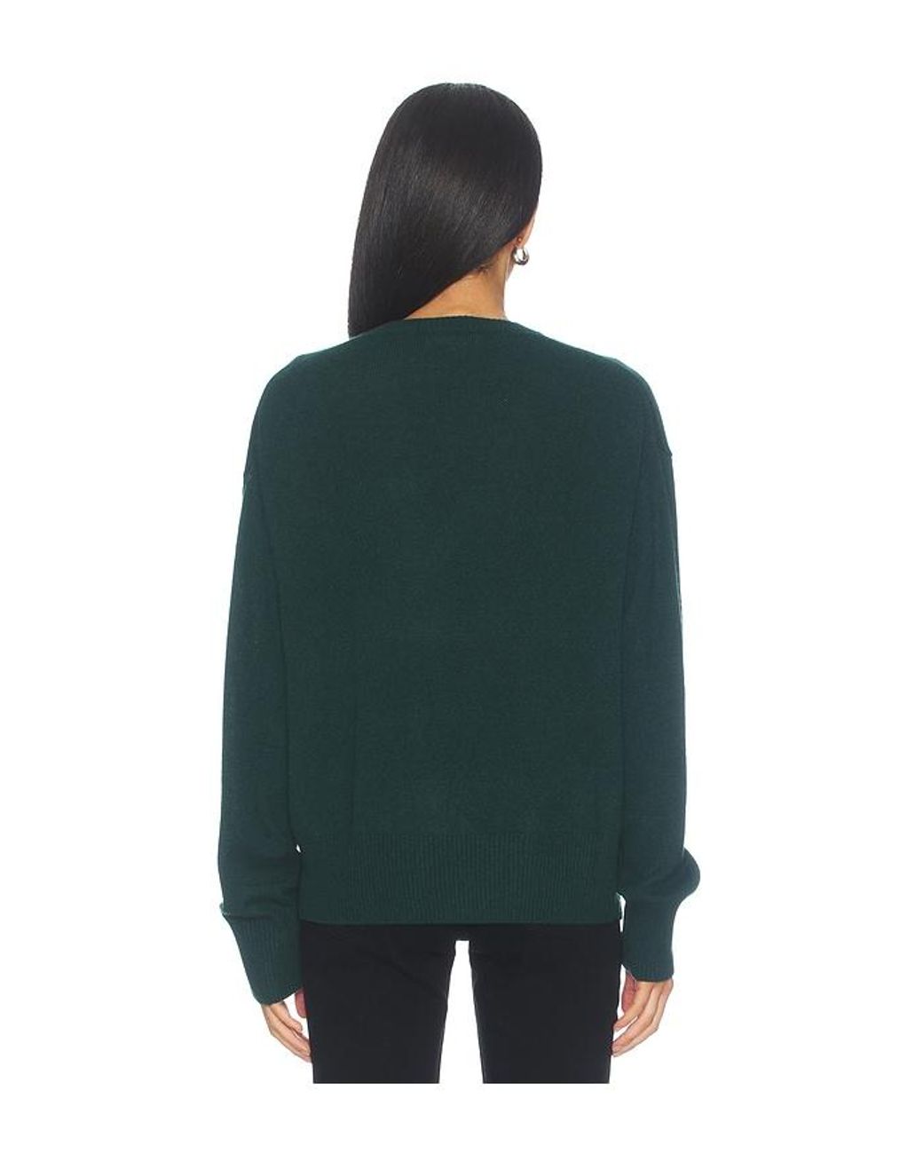 ÉTERNE Green Marcel Cashmere Sweater