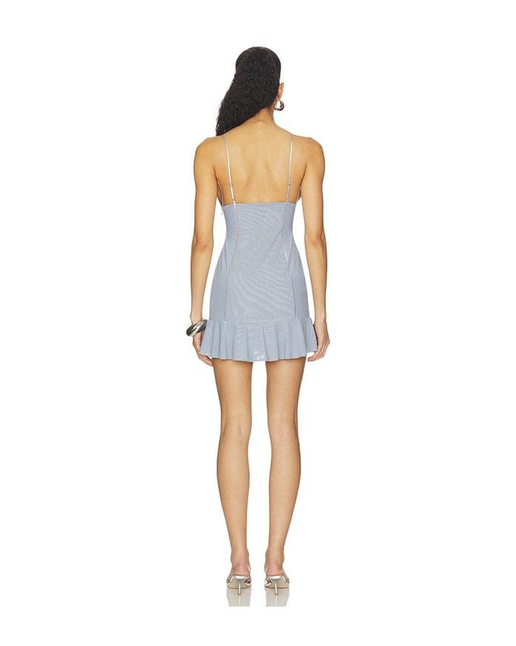 I.AM.GIA Blue Jiji Applique Mini Dress