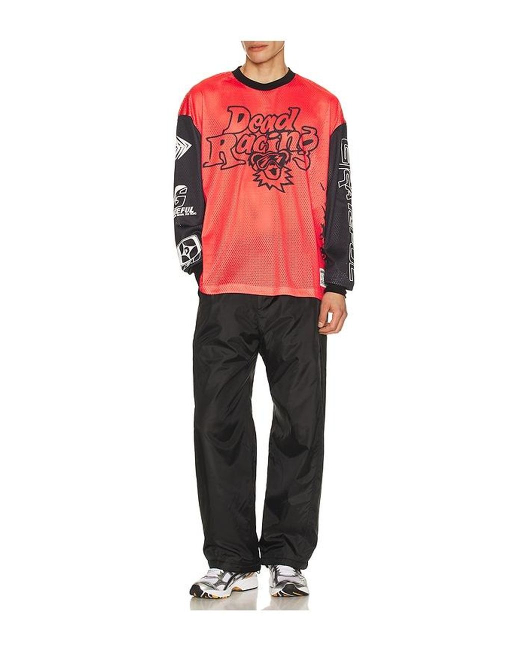 Market Red X Grateful Dead Moto Jersey for men