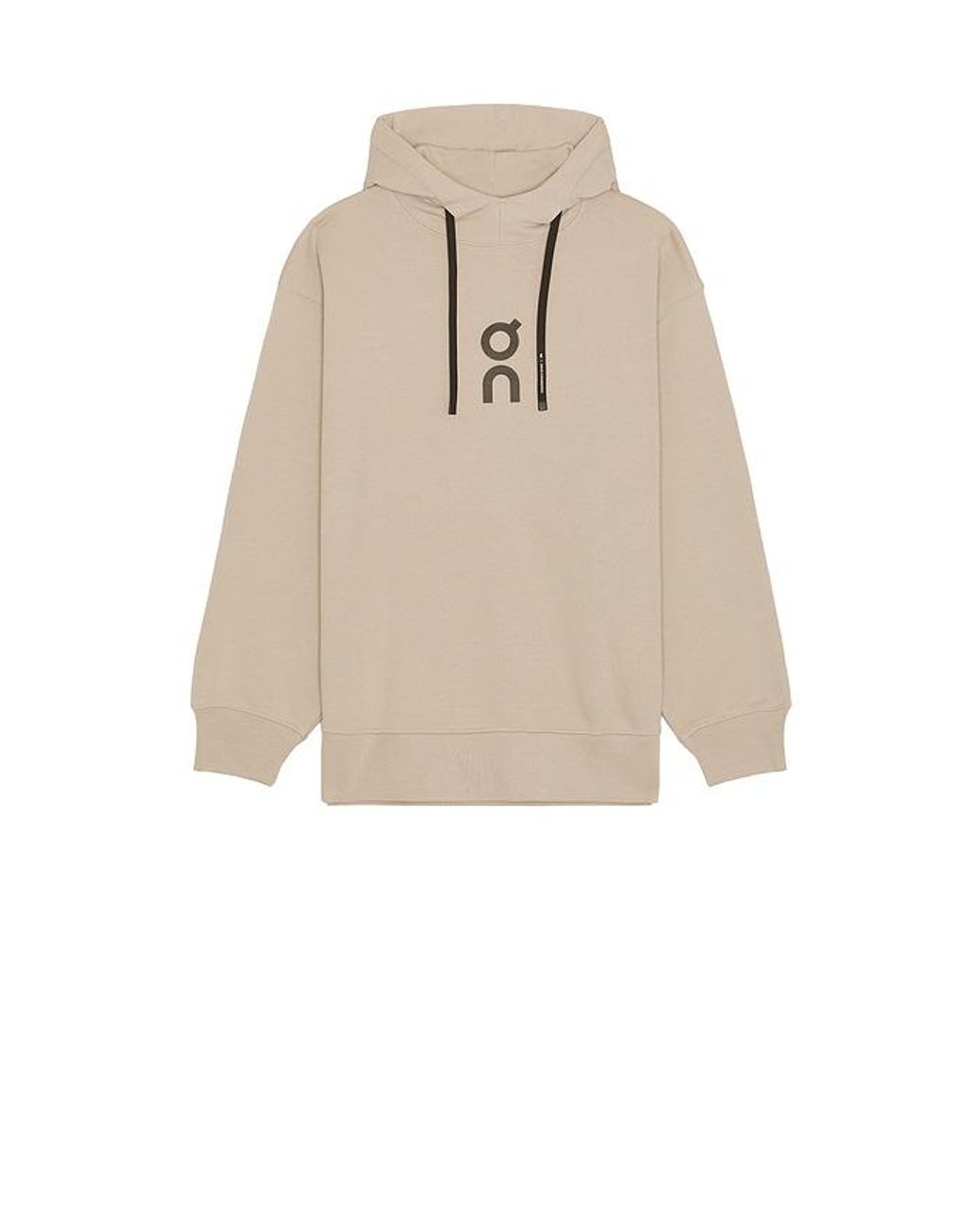 On Shoes Natural Club Hoodie for men
