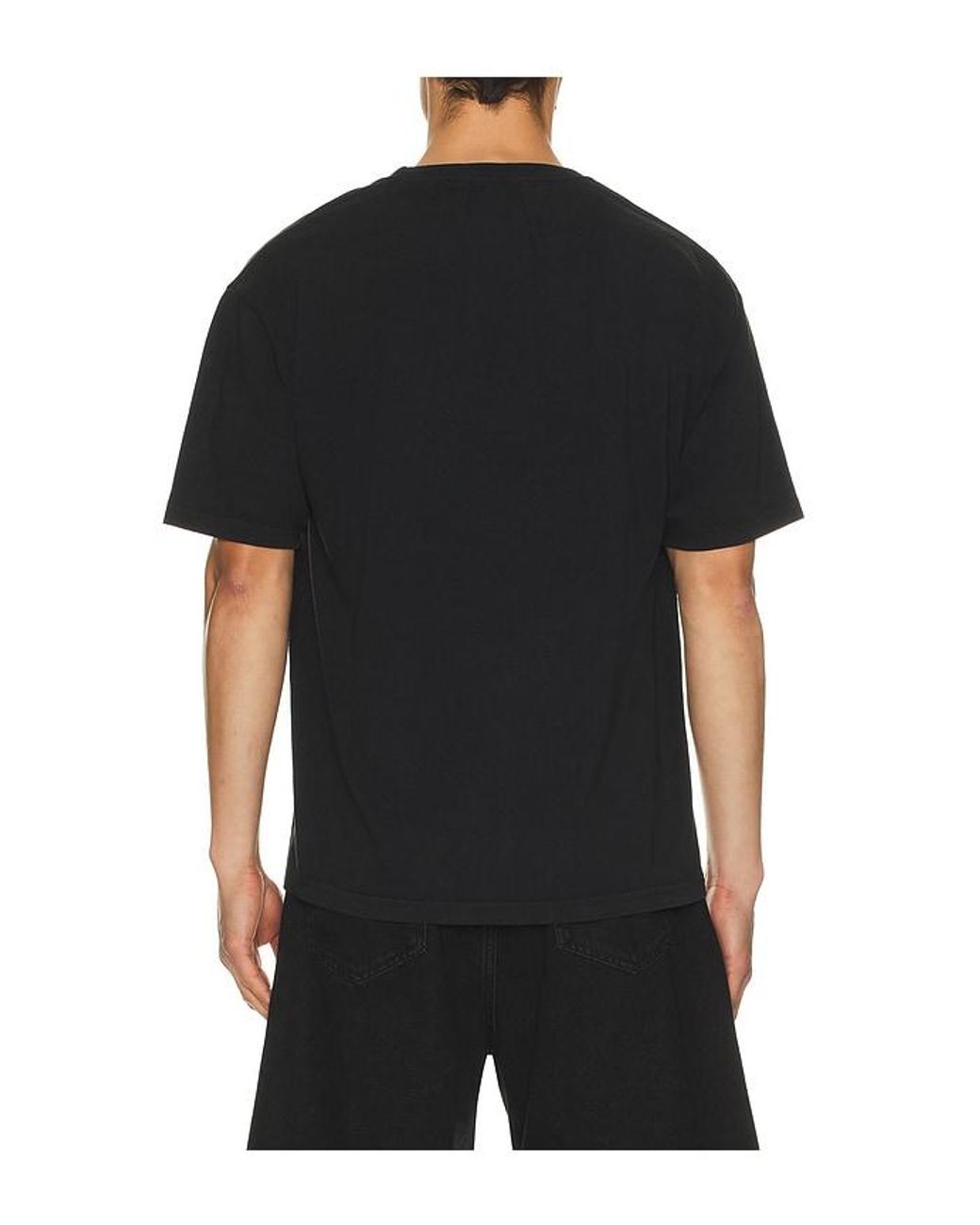 Rhude Black Montenegro Regatta Tee for men