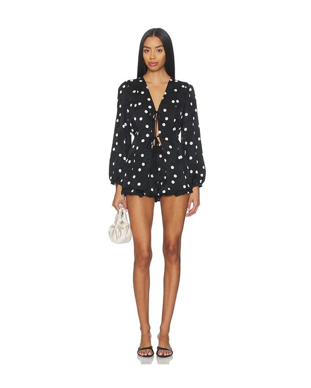 Lisa Says Gah Black Meera Blouse