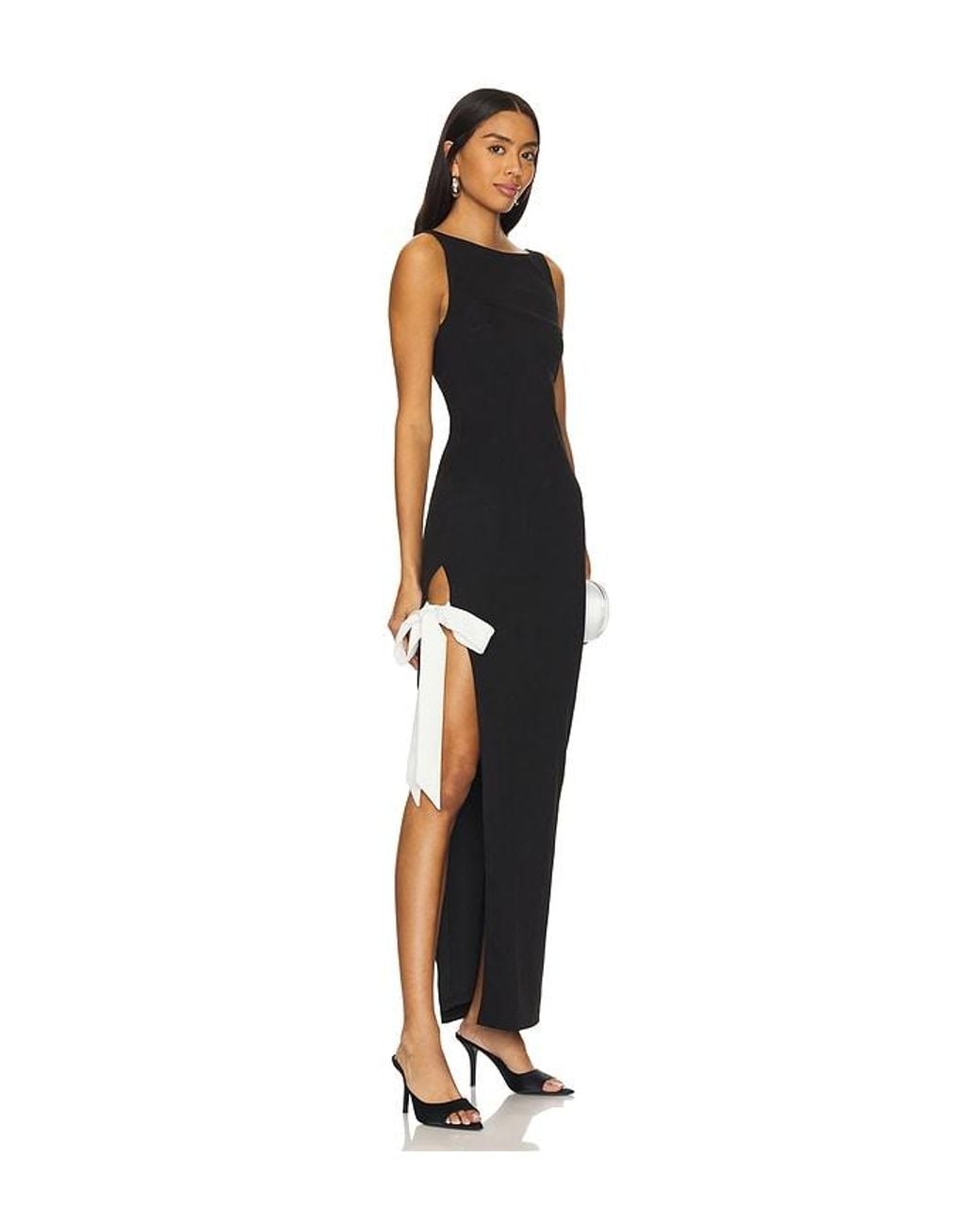 MORE TO COME Black Riona Maxi Dress