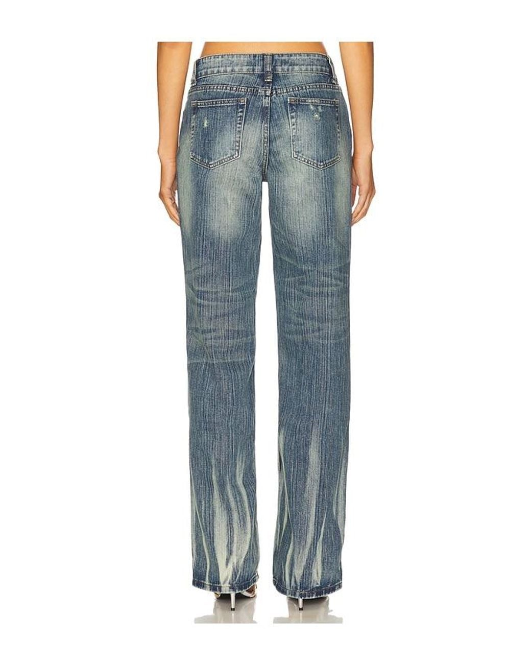 Jaded London Blue Hunter Straight Leg