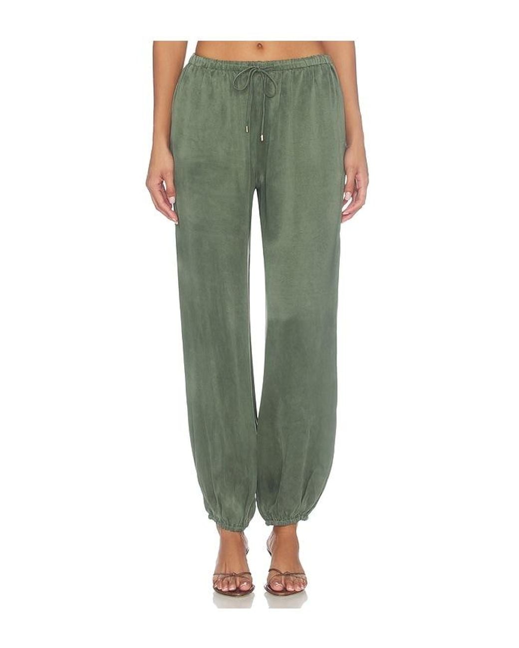 Hevron Green Halina Pants