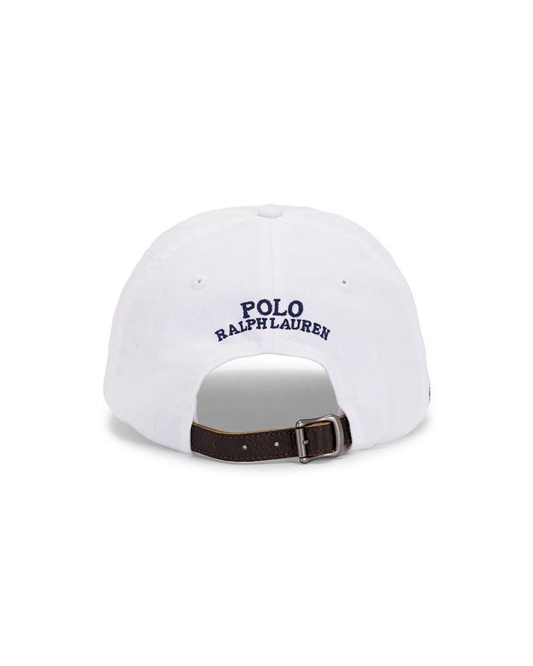 Polo Ralph Lauren White Wimbledon Chino Cap for men