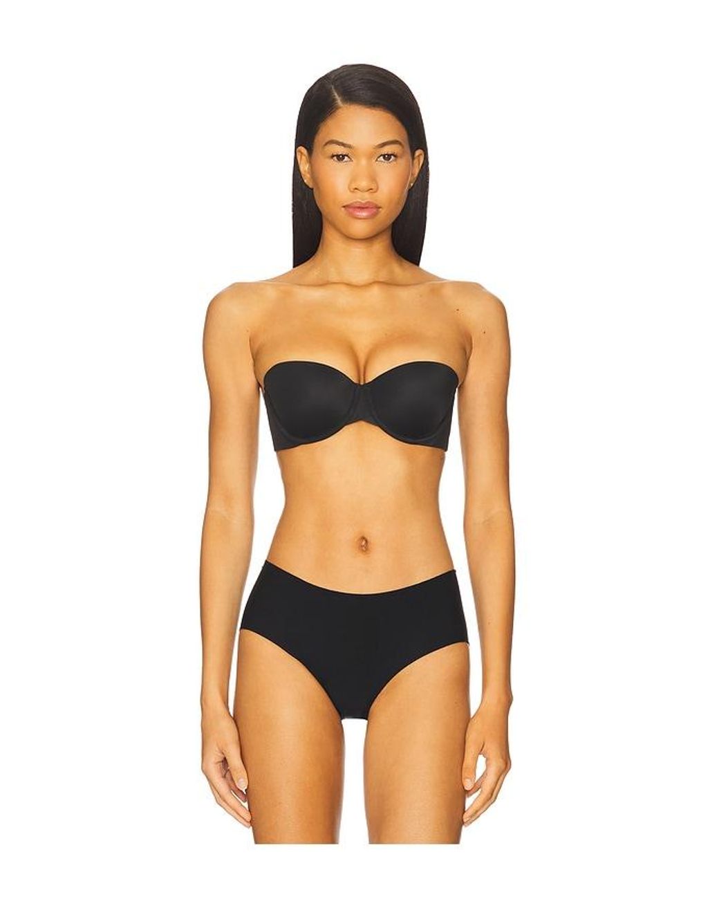Calvin Klein Orange Lightly Lined Strapless Bra