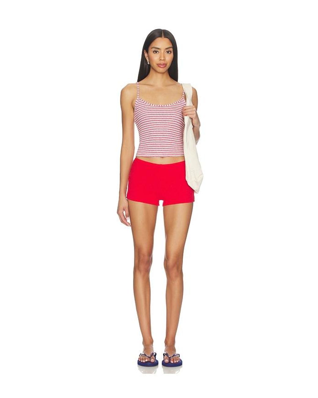 Fait Par Foutch Red Karina Tank Top