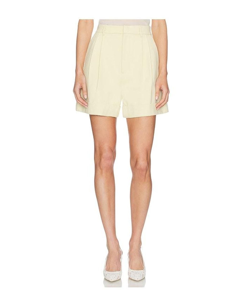 Susana Monaco Natural Double Knit Cuffed Short