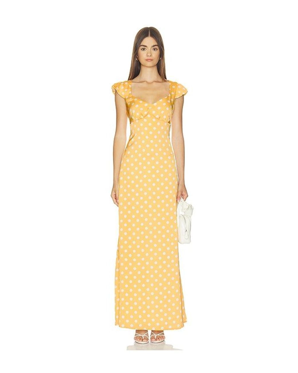 MORE TO COME White Dorothy Maxi Dress