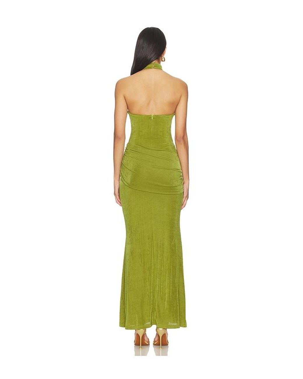 superdown Green Olandria Maxi Dress