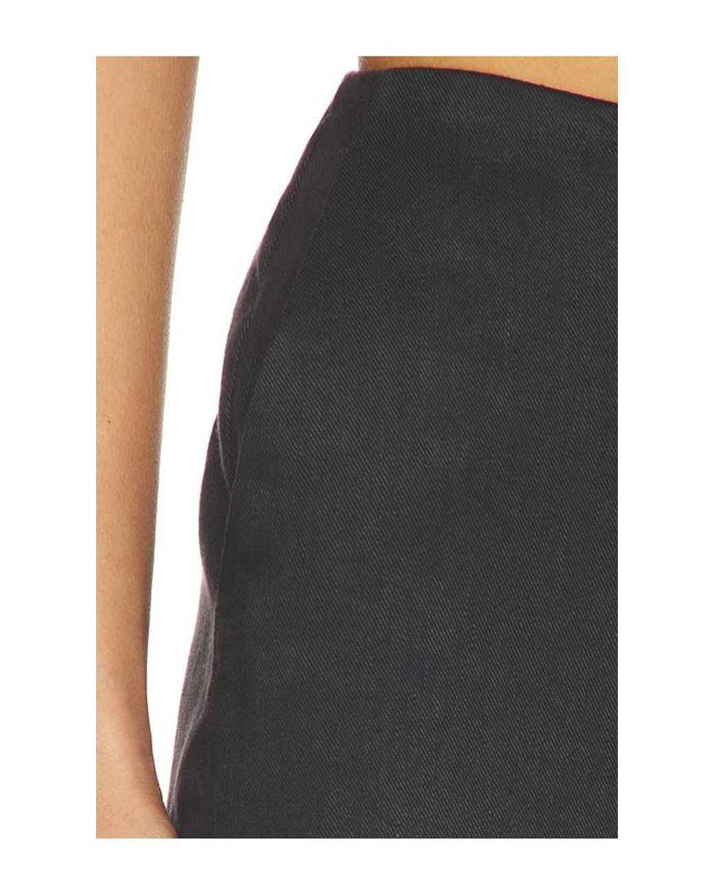 Theory Black Slit Capri