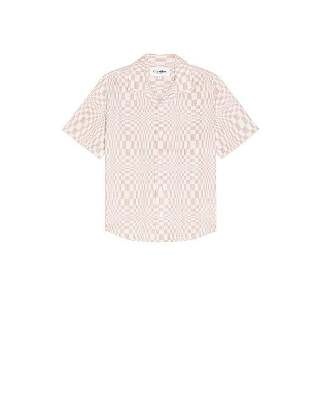 Corridor NYC Multicolor High Focus Short Sleeve Shirt for men