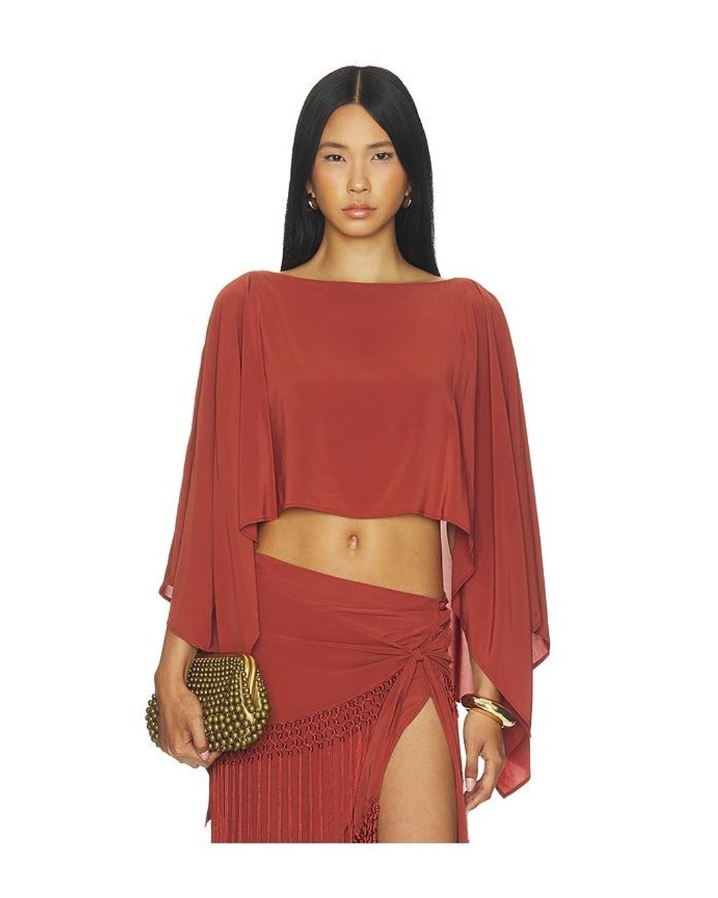 LOBA Red Saman Top