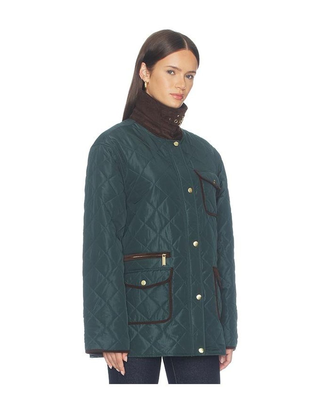 SER.O.YA Blue Liana Coat