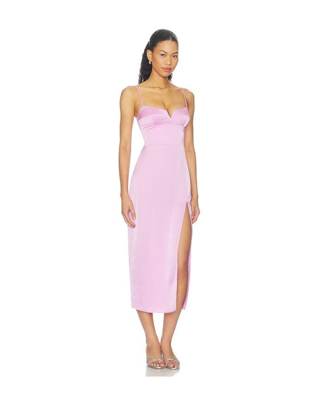 Amanda Uprichard Multicolor Lyra Midi Dress
