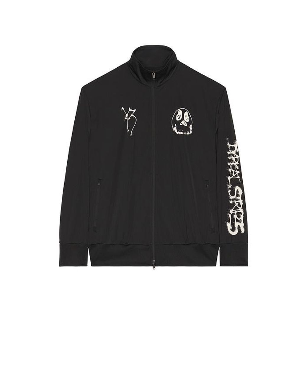 Y-3 Black Gfx Nyln Tt Jacket for men