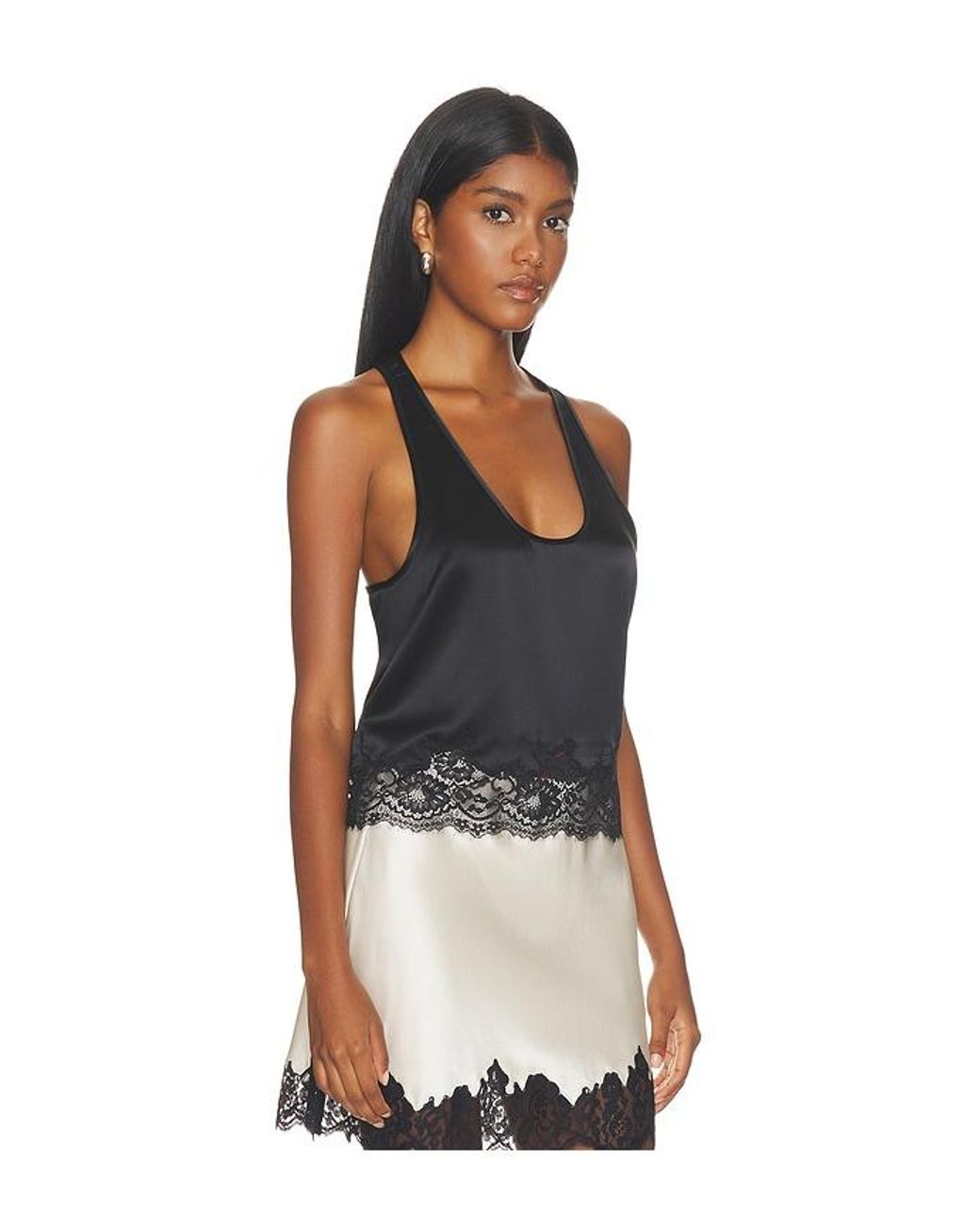 Artless Black Wren Lace Top
