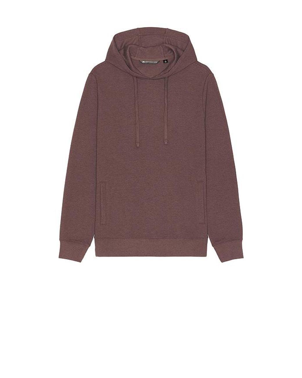 Travis Mathew Purple Cloud Waffle Hoodie for men
