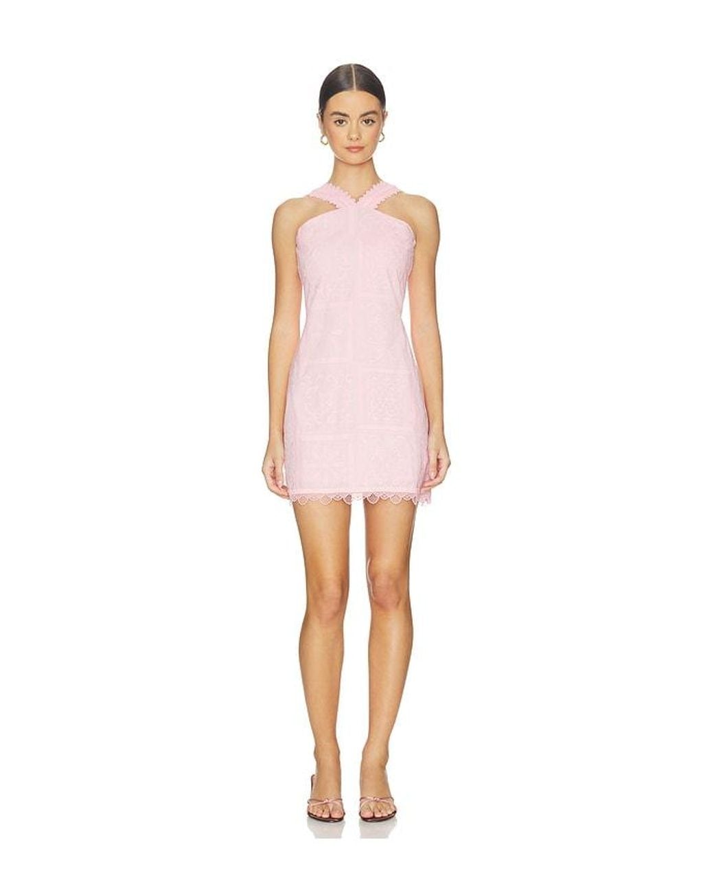Waimari Pink Lyara Mini Dress