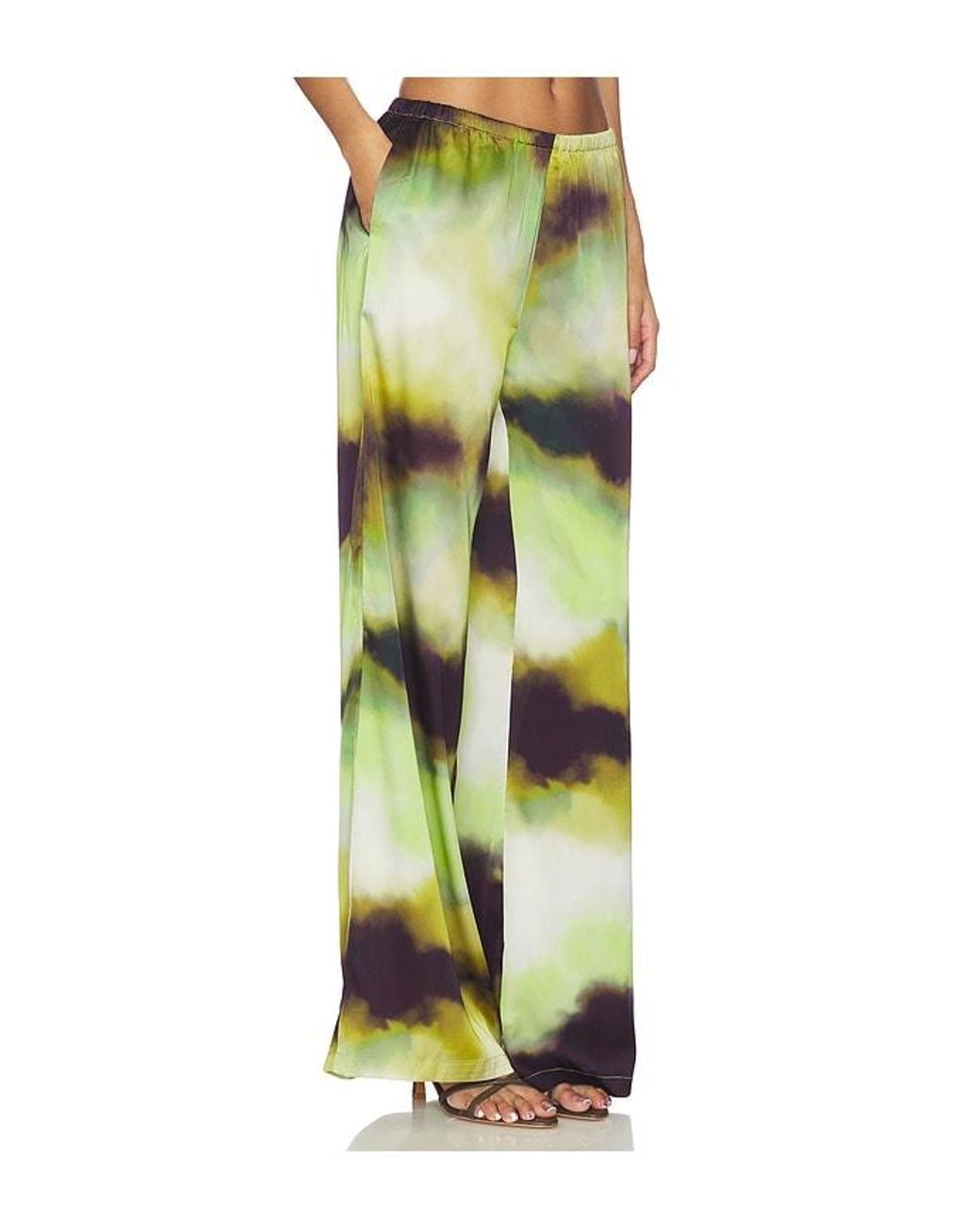 Seven Wonders Green Vega Palazzo Pant