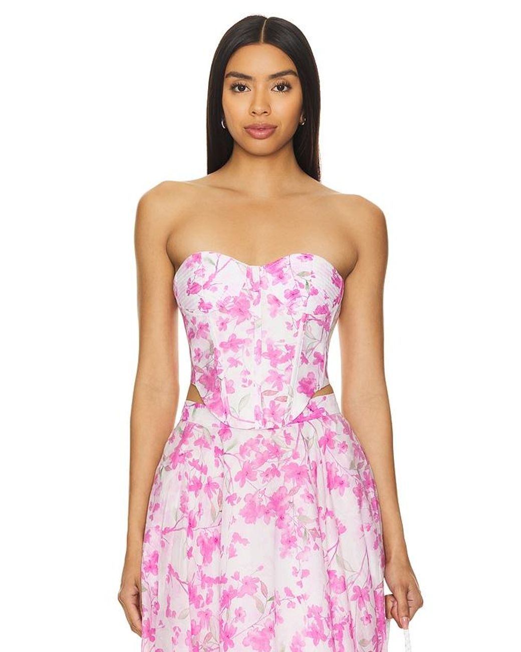 Bardot Pink Gracious Bustier