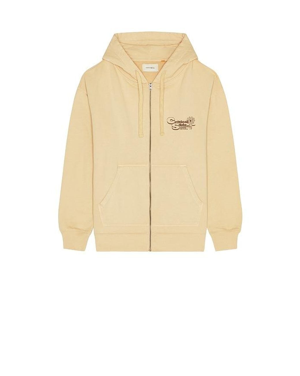 Critical Slide Hoodie Power in Natural für Herren