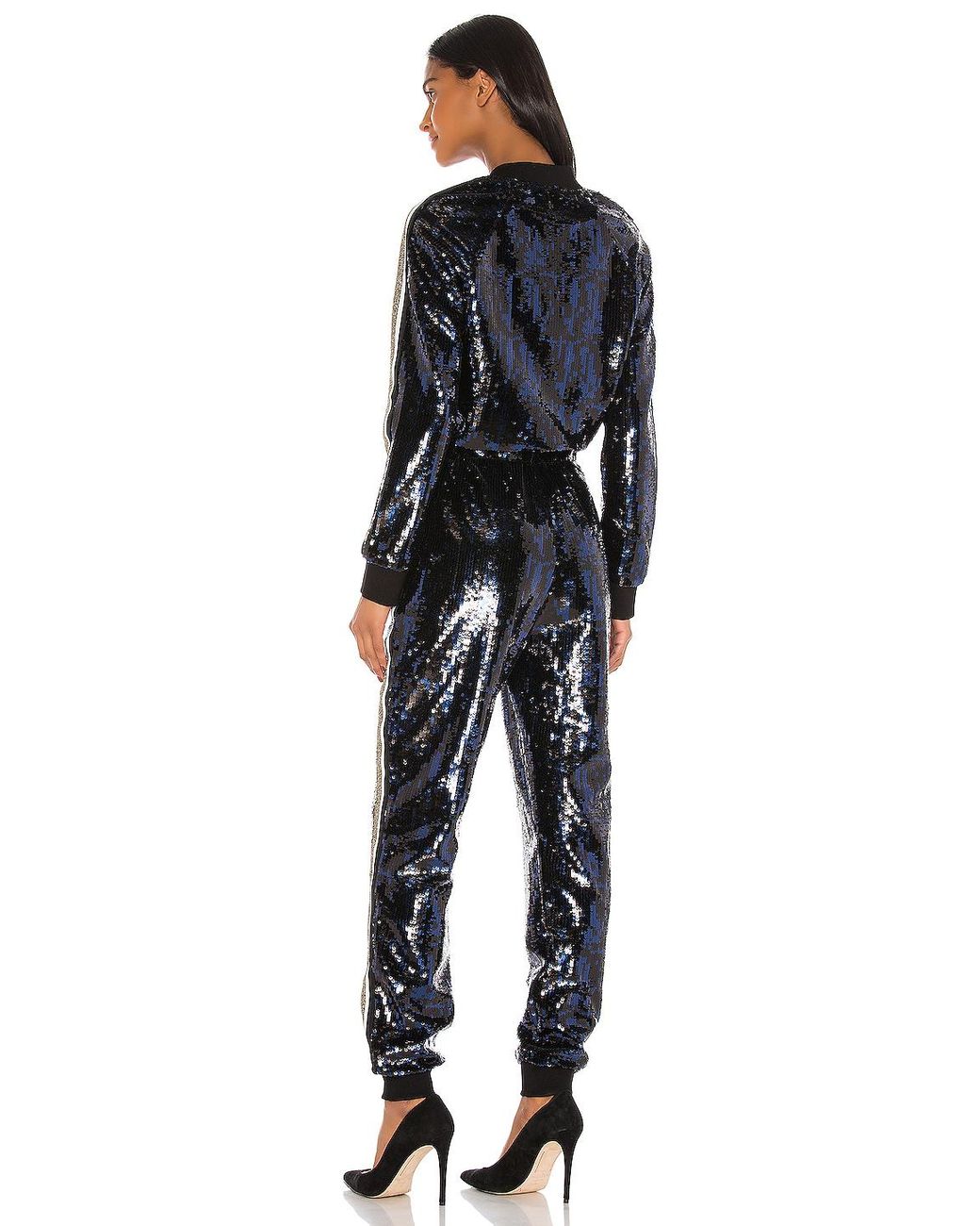 Pam \u0026 Gela Synthetic Sequin Jumpsuit in 