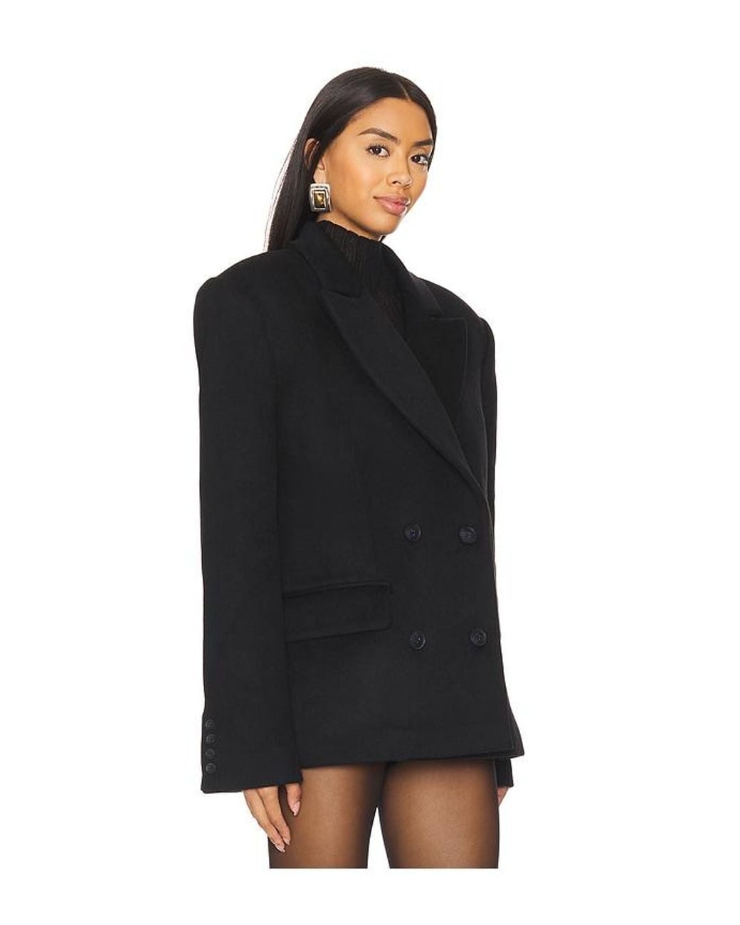 Lovers + Friends Black Kyle Blazer