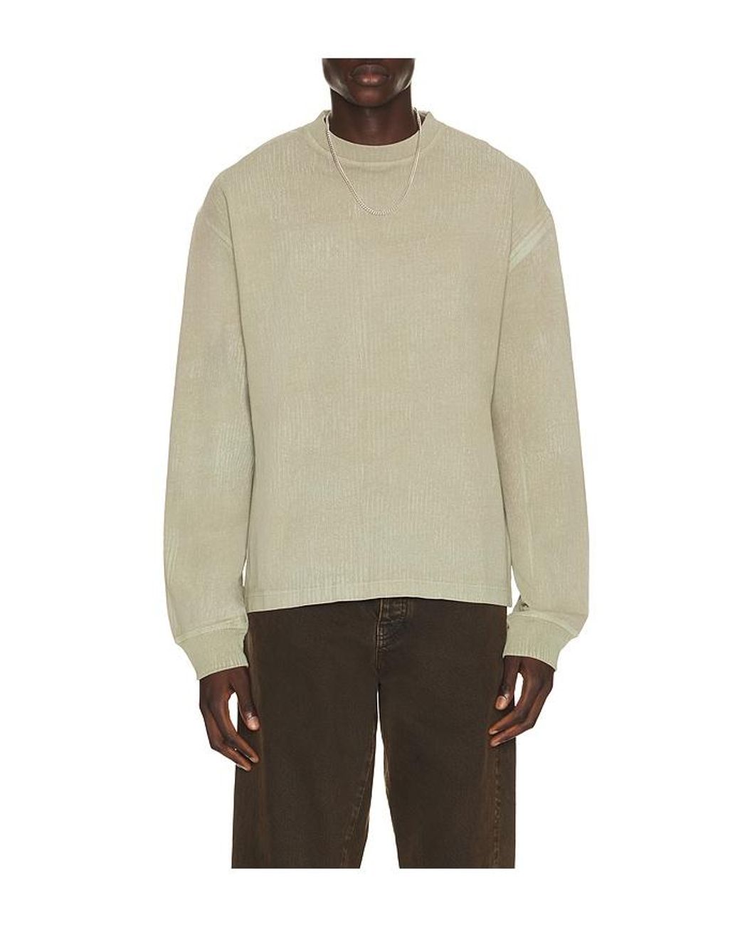 Agolde Natural Long Sleeve Asha Shirt for men