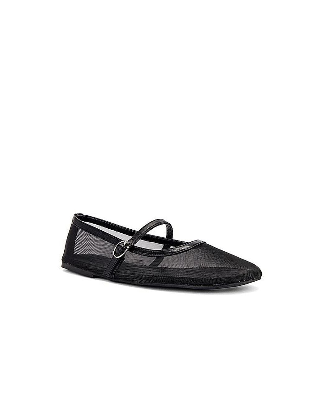 Tony Bianco Black Melany Flat