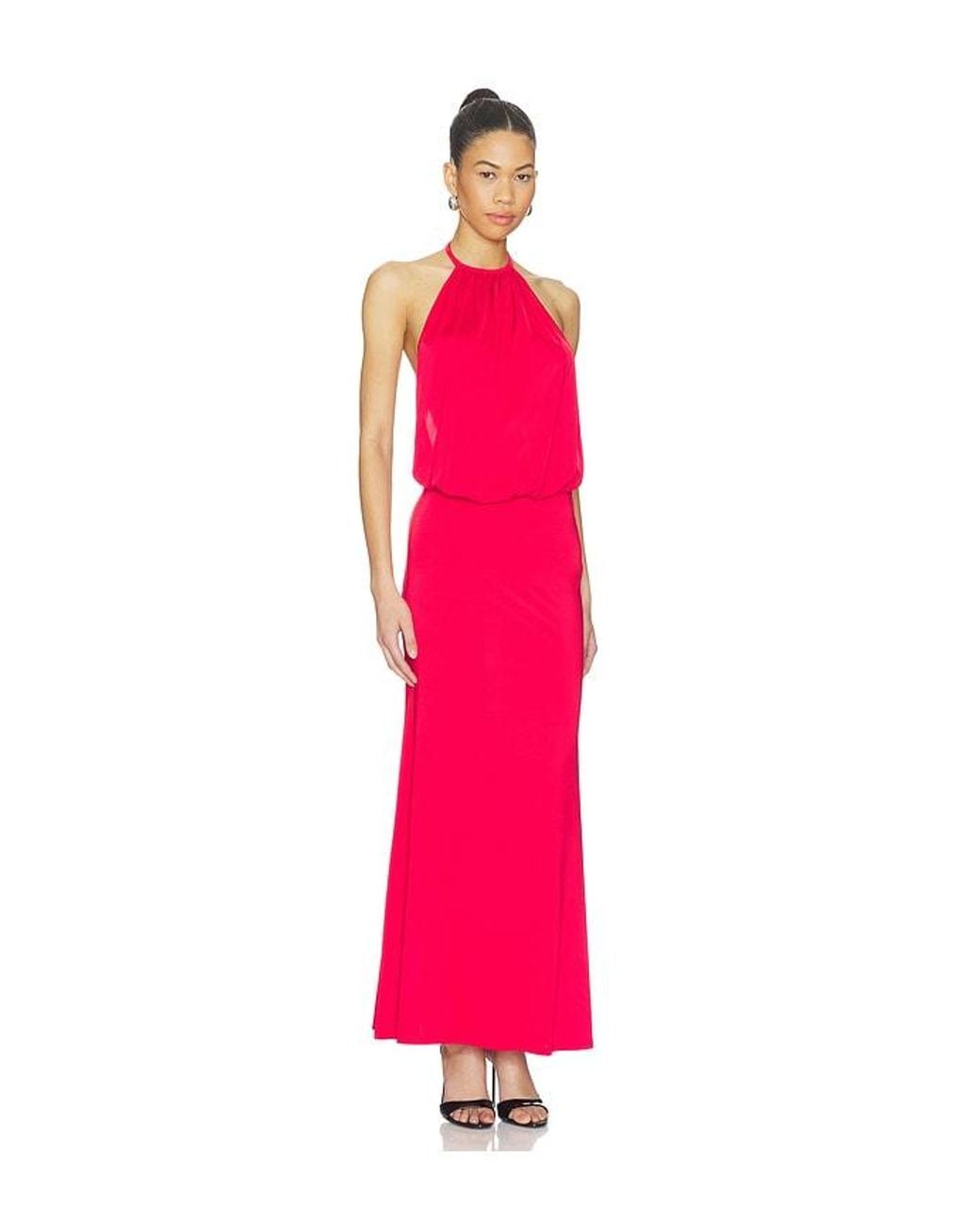 ROBE LIESEL en Red superdown en coloris Pink