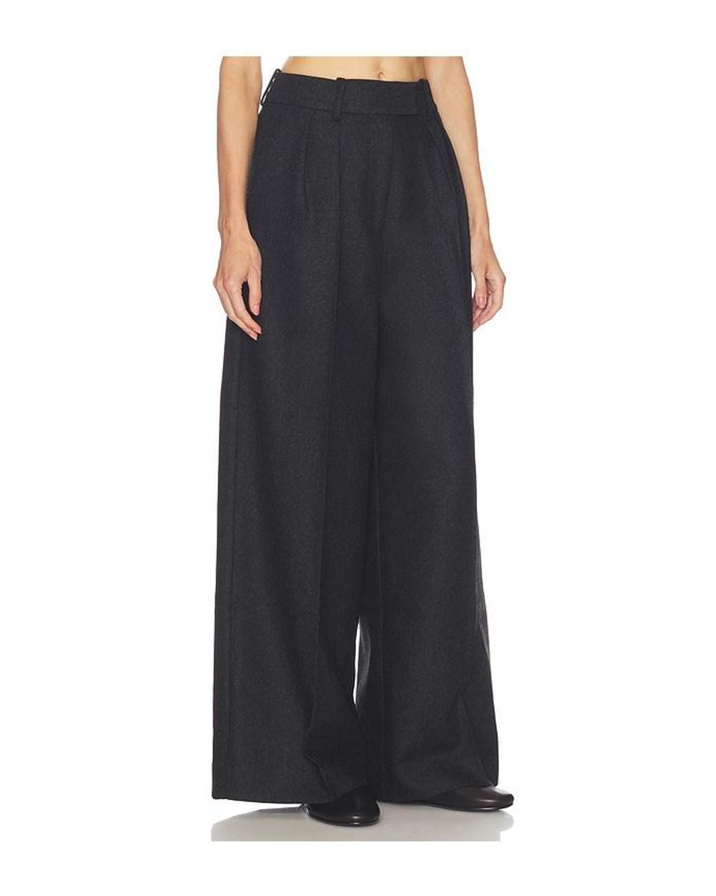 Anine Bing Black Lou Trouser