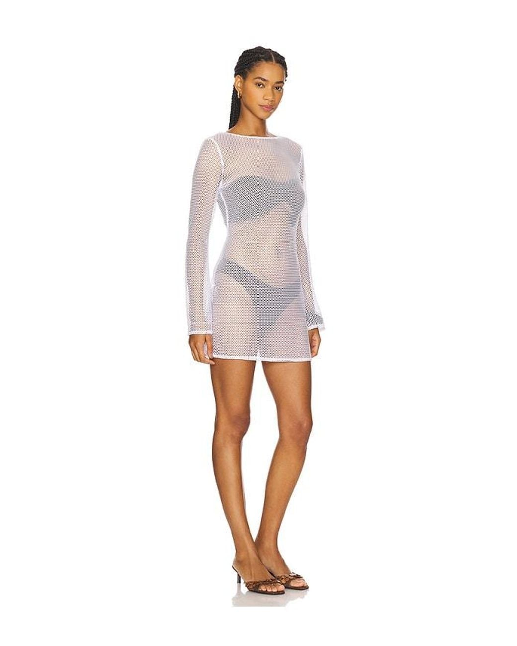 Lioness White X Revolve Malibu Mini Dress