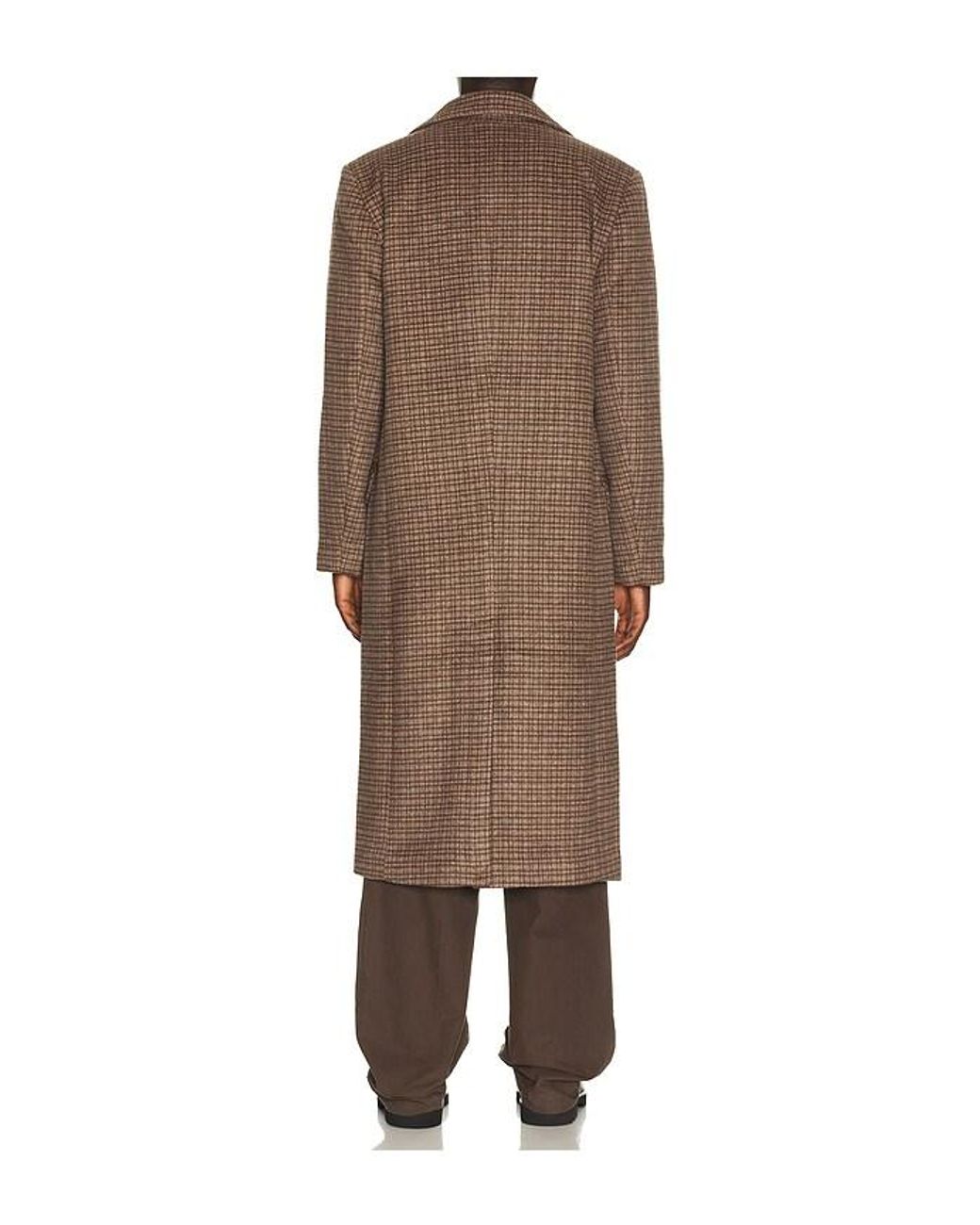 KROST Multicolor Eco Wool Overcoat for men