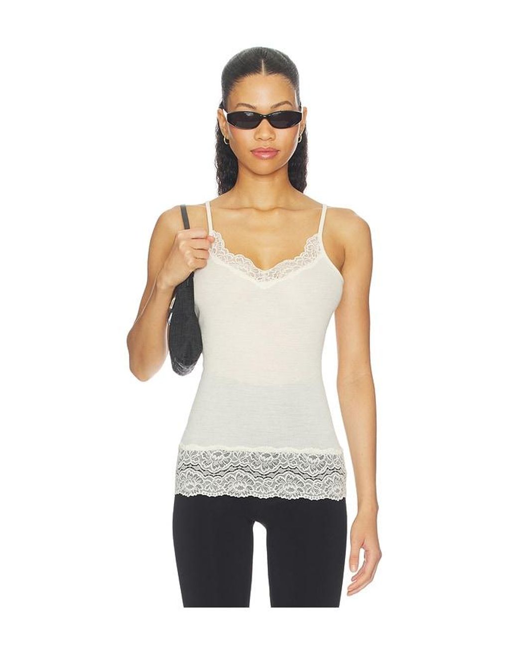 Herskind White Tootsie Top