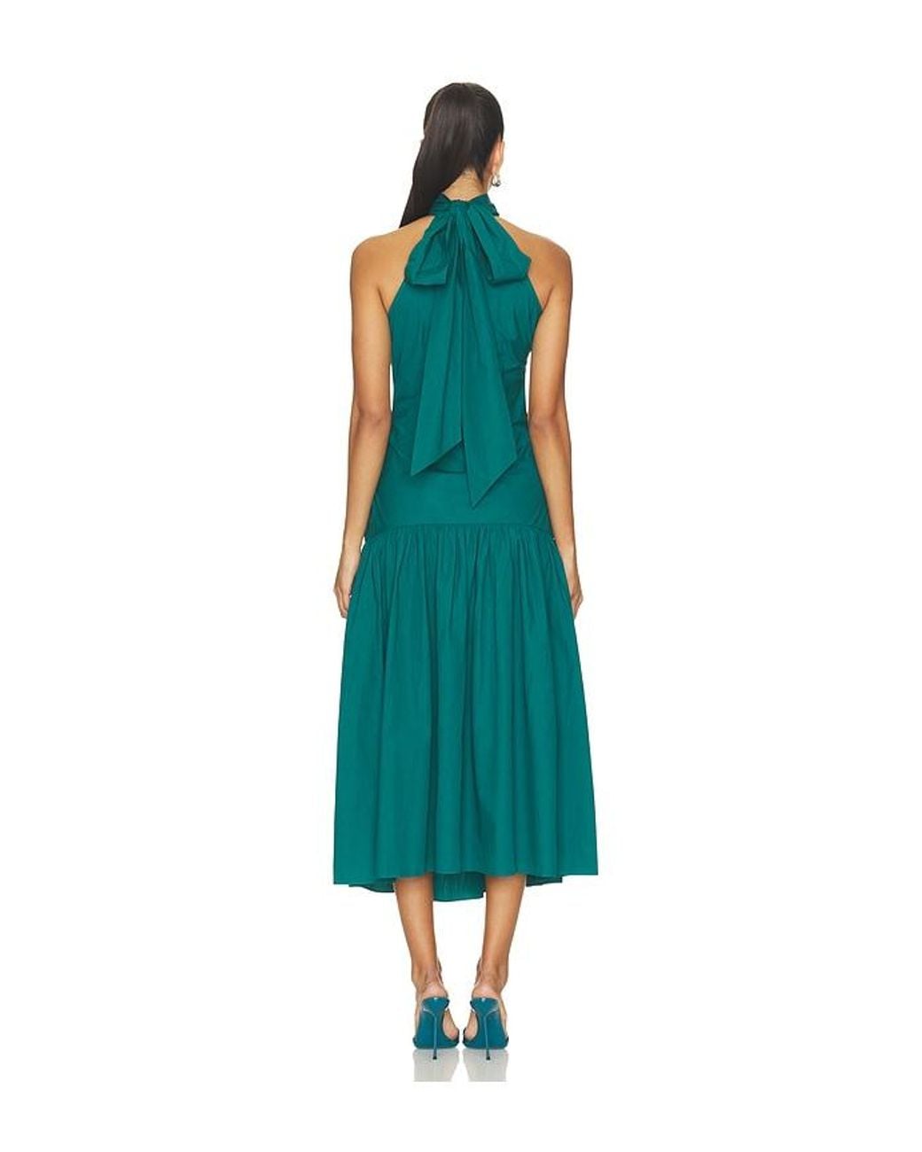 Azeeza Blue Indira Midi Dress