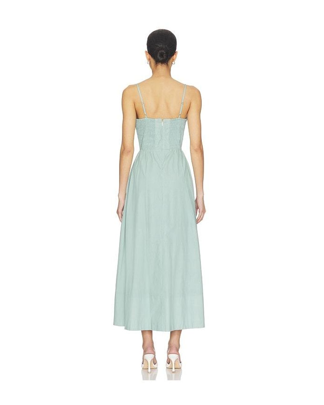Cleobella Blue Riley Ankle Dress