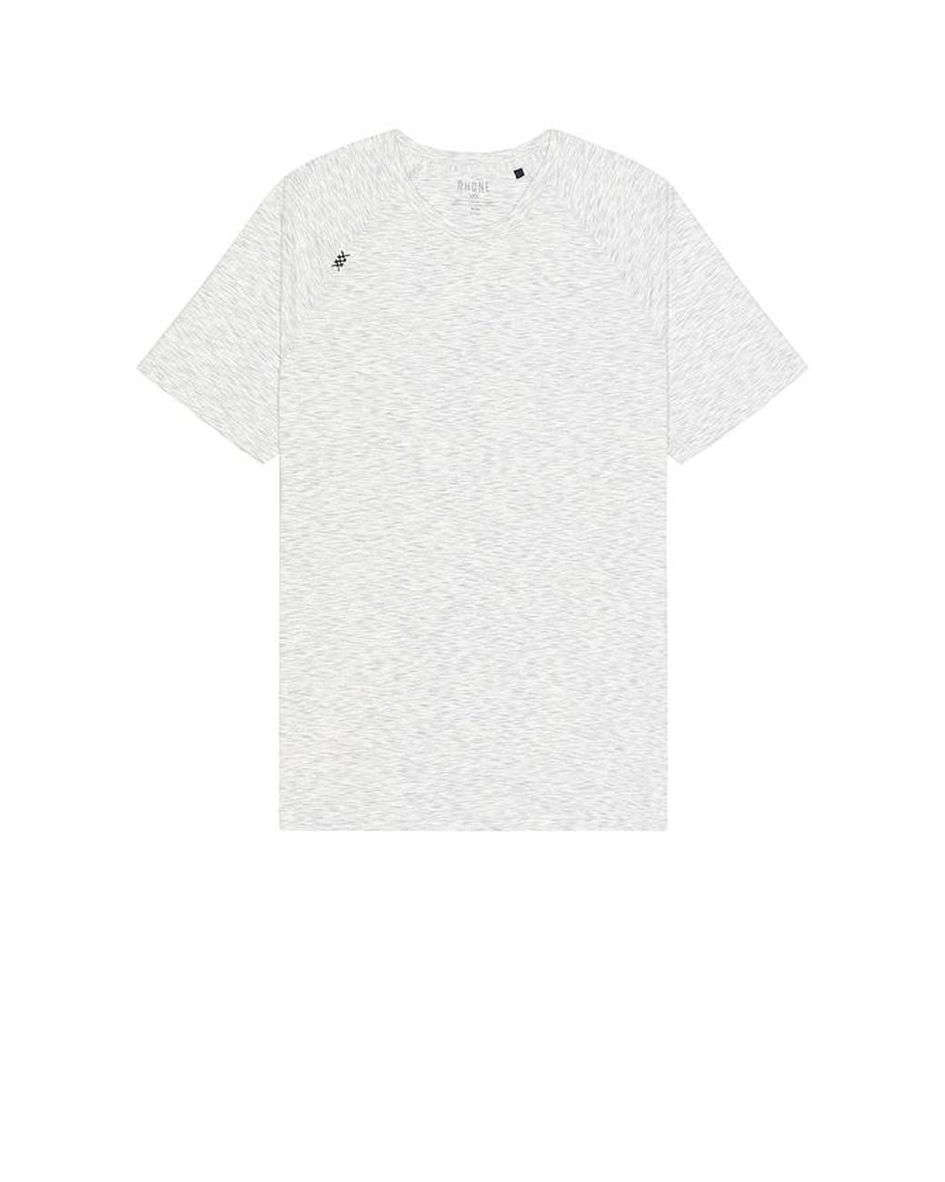 Camisa En Color Gris Talla (También En M, S, Xl/1X, Xxl/2X) Rhone de hombre de color White