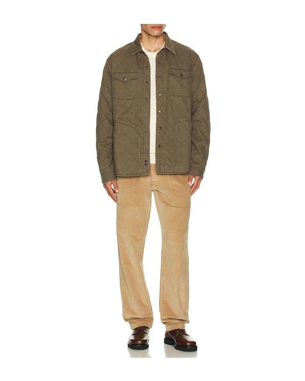PULL HEIRLOOM en White Faherty Brand pour homme en coloris Natural