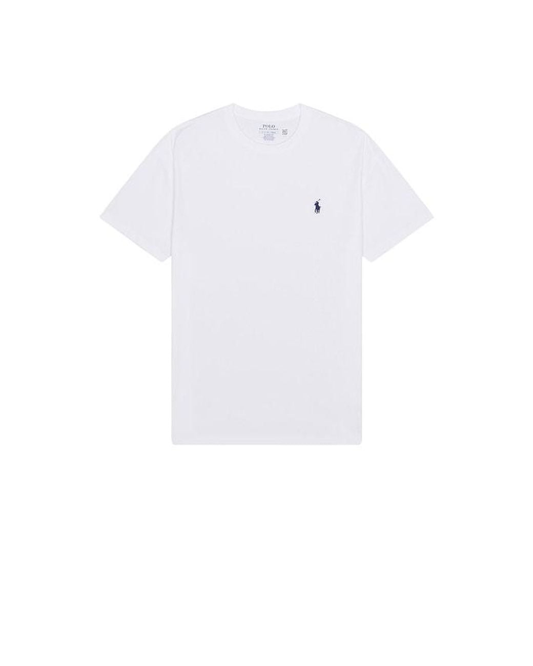 Polo Ralph Lauren White Short Sleeve Crewneck T-Shirt for men