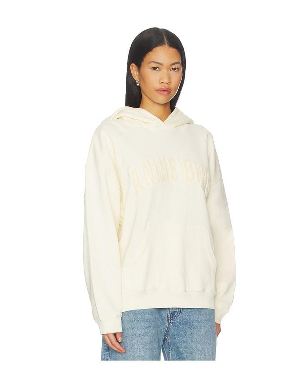 Anine Bing White Sweatshirt Harvey