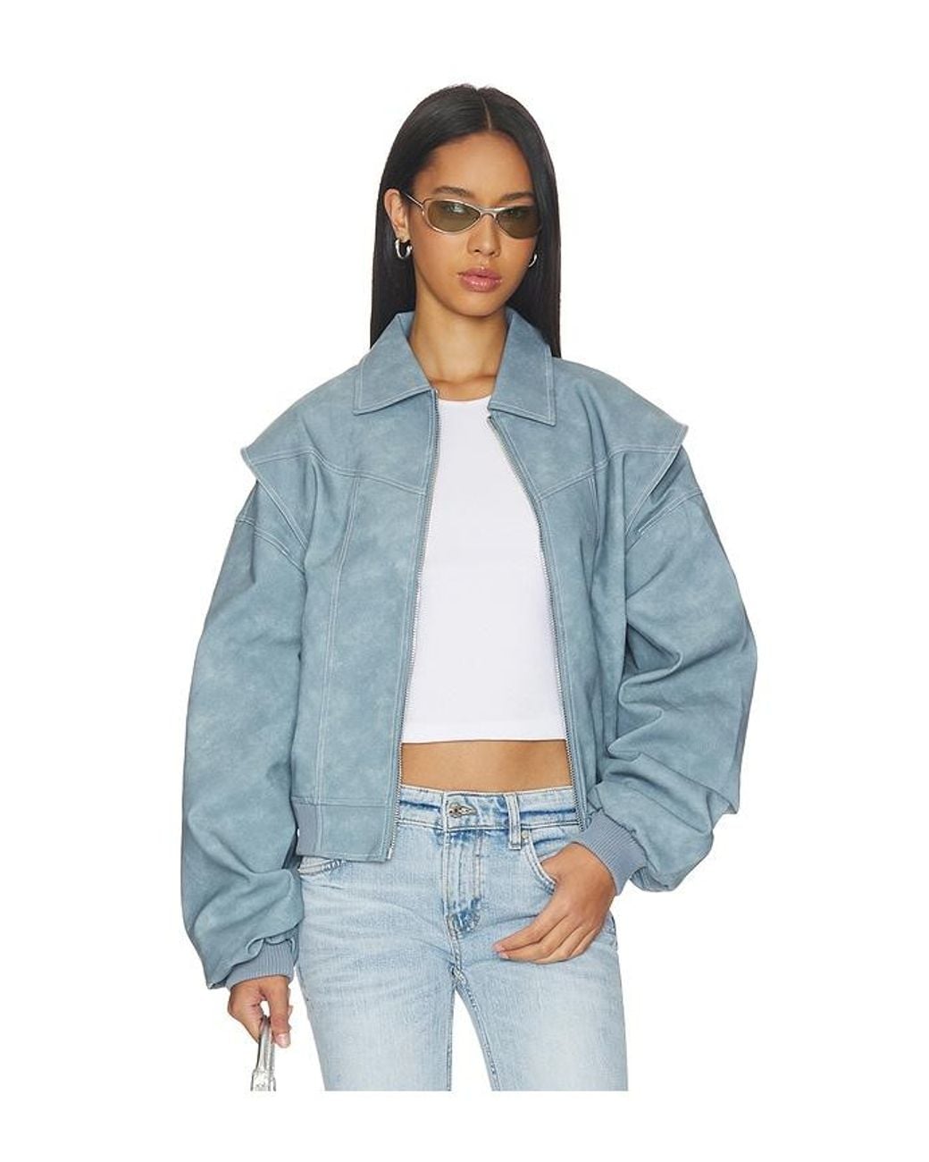 Lioness Blue Vista Bomber
