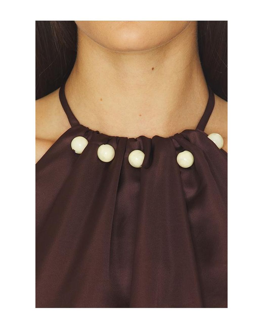 Lorena Top en Brown Baobab