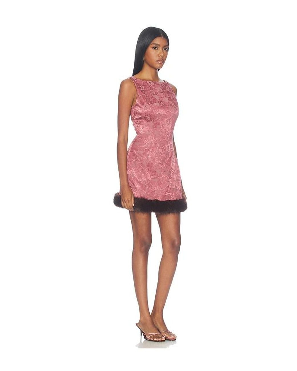 Amanda Uprichard Red Tonya Dress