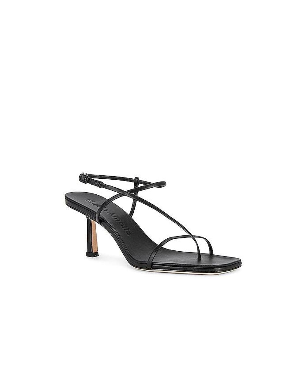 STUDIO AMELIA White Cross Front 70 Heel